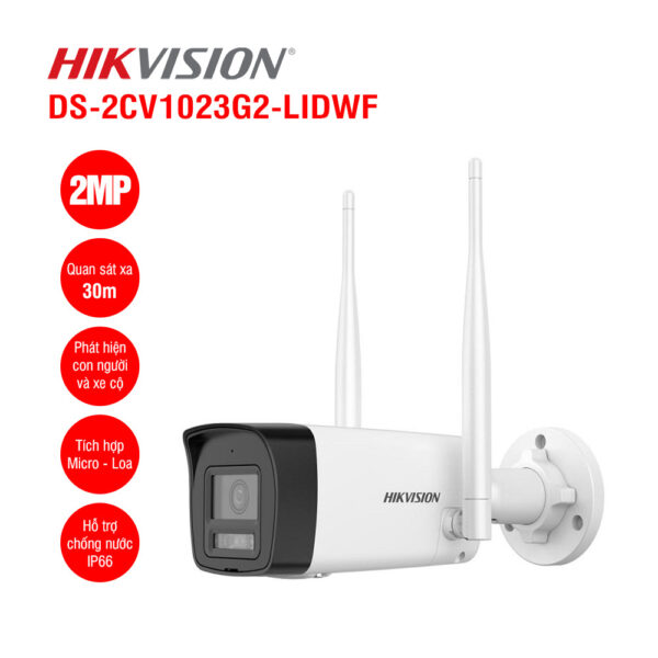 Camera Hikvision DS-2CV1023G2-LIDWF B – Giải Pháp An Ninh Thông Minh Cho Mọi Gia Đình 
